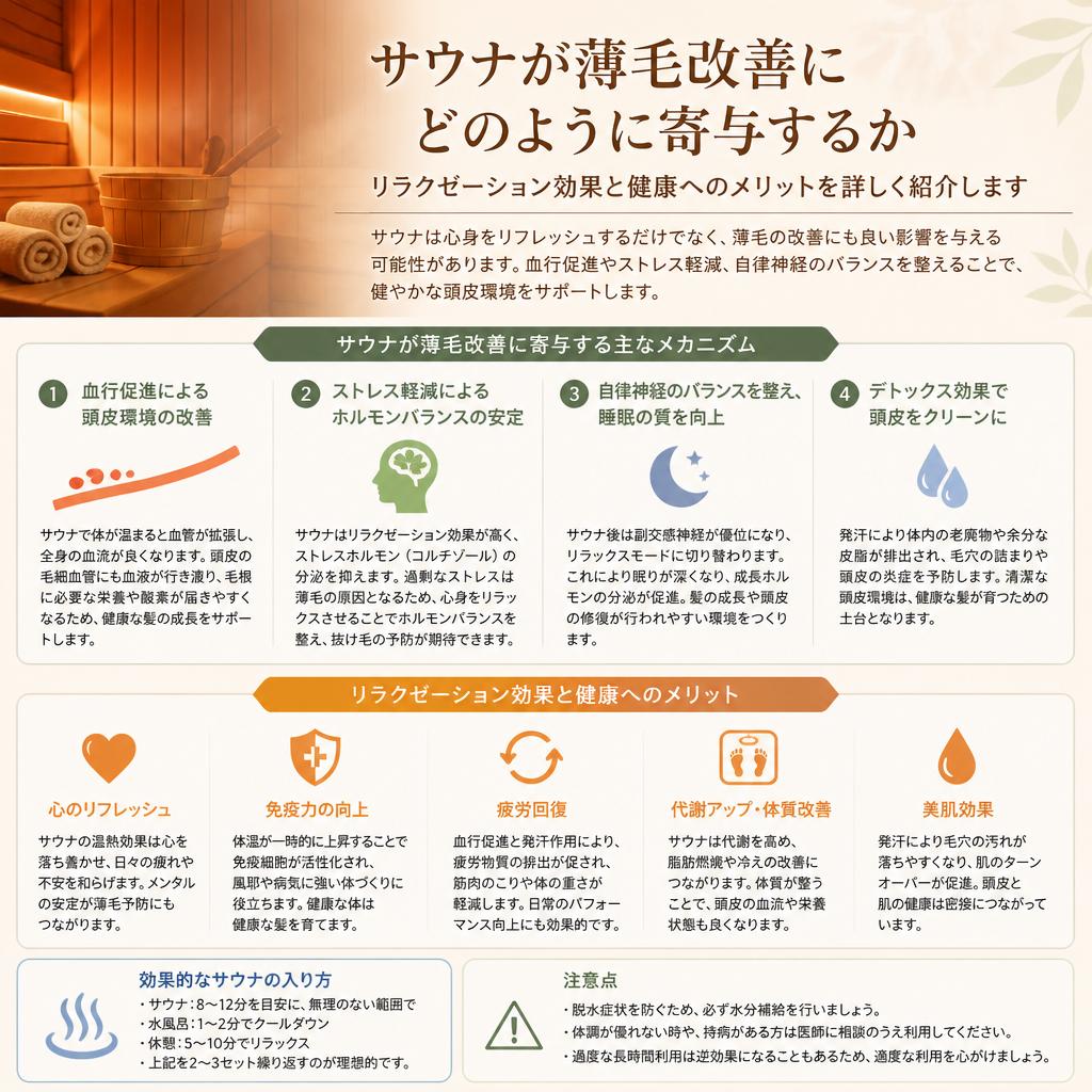 2. サウナの驚くべき効果