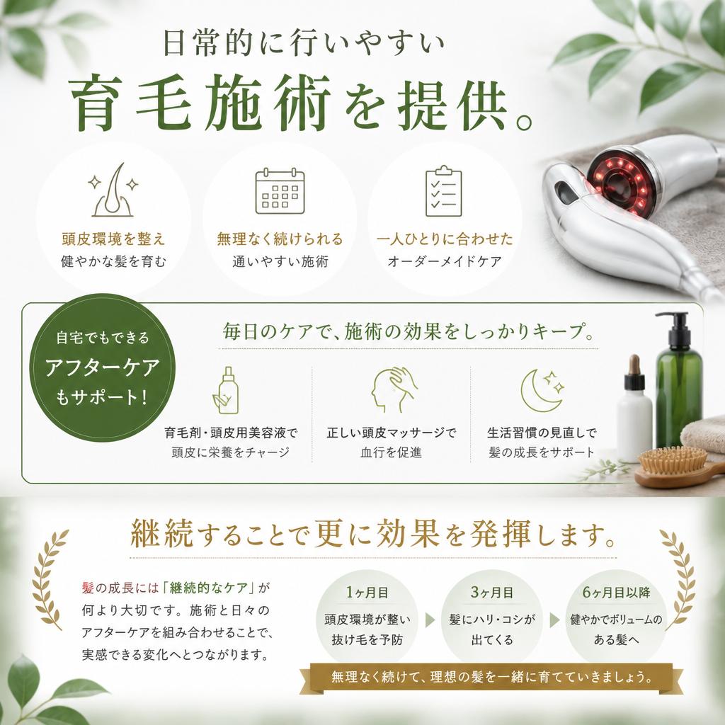 日常生活に取り入れやすいケア